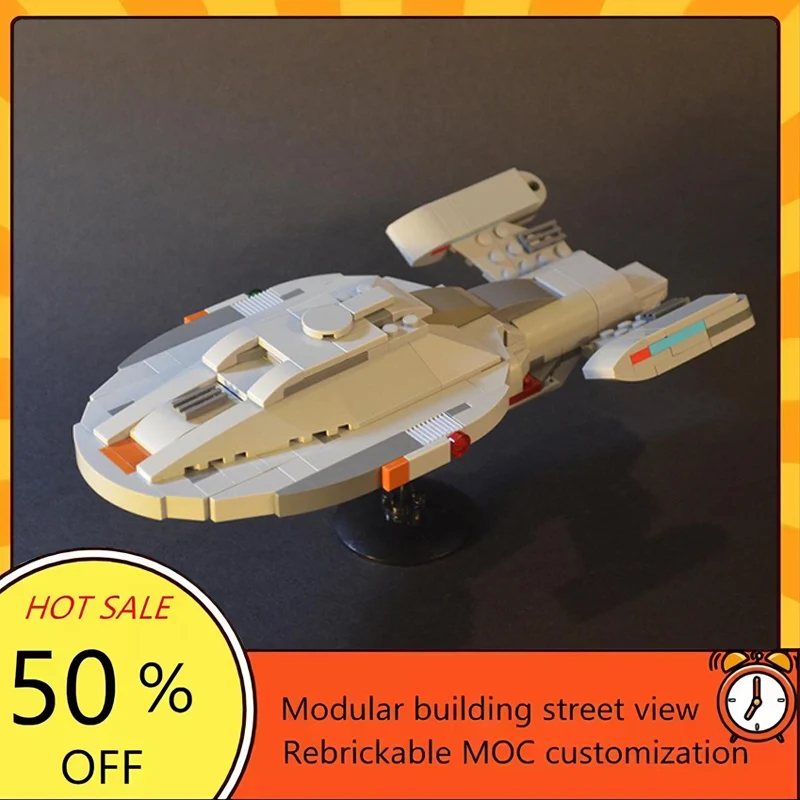 

259PCS Popular Space War Movie Model MOC Building Bricks Spaceship Modular Technology Gifts Holiday Assemble Children Toy Suit