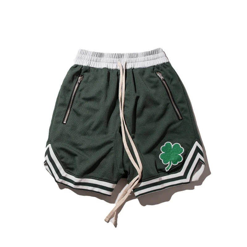 Pantalones cortos de marca para hombre, pantalones cortos deportivos de secado rápido para culturismo, pantalones deportivos hasta la rodilla, pantalones deportivos de verano para hombre, pantalones cortos para correr y entrenar en el gimnasio