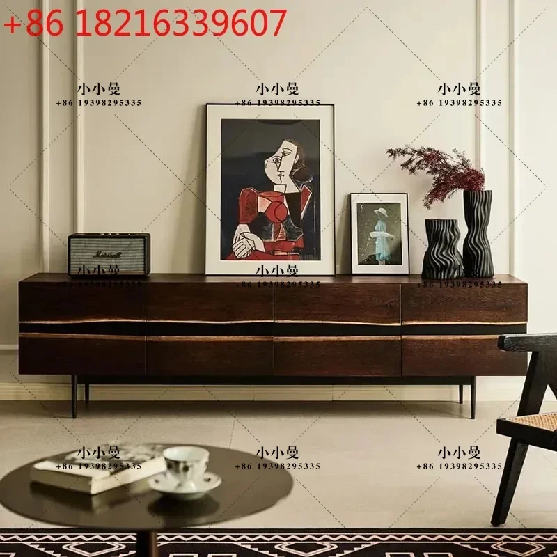 YAO Wooden Living Room Tv Stands Designer Retro Modern Cabinets Display Mid Century Tv Table Minimalist Muebles Room Decorations