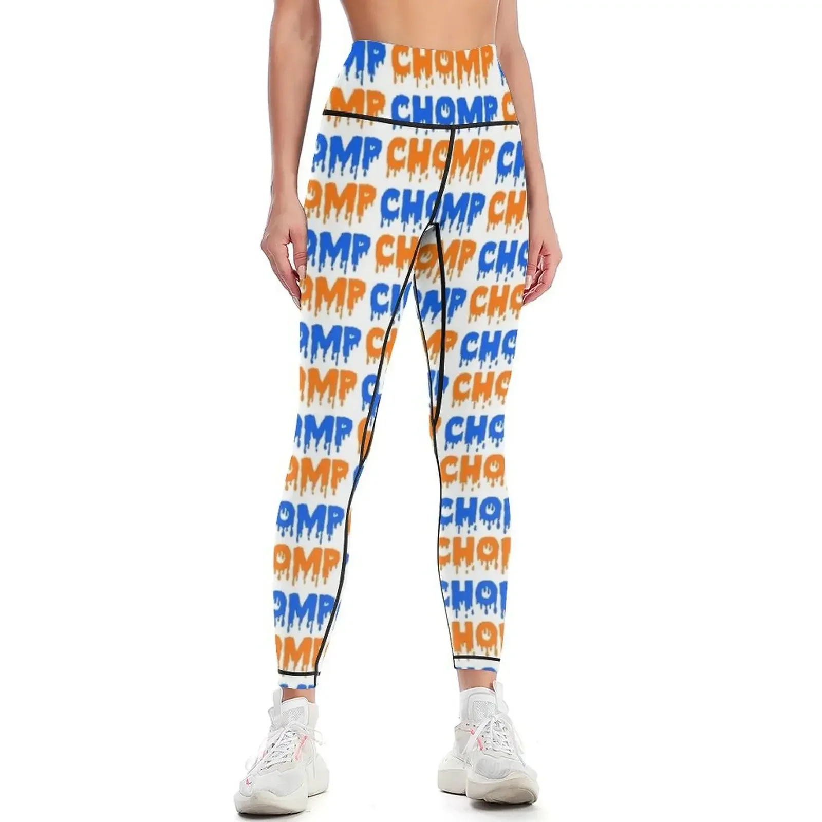 

Chomp Chomp Graphic Leggings Sweatpants push up fitness gym pants Female legging pants Womens Leggings