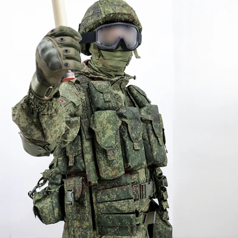 التكتيكية الهواء لينة الروسية الجيل الثالث 6sh117 التكتيكية تانك الأعلى EMR الشريط الروسية الرجل الأخضر الصغير معدات الملحقات