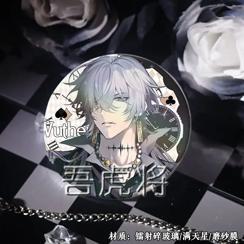 2025 لعبة جديدة Wuthering موجات جيان شانتي بروش BagLapel دبوس تذكارية لينة زر قبعة الزخرفية صفيح شارة فتاة هدية