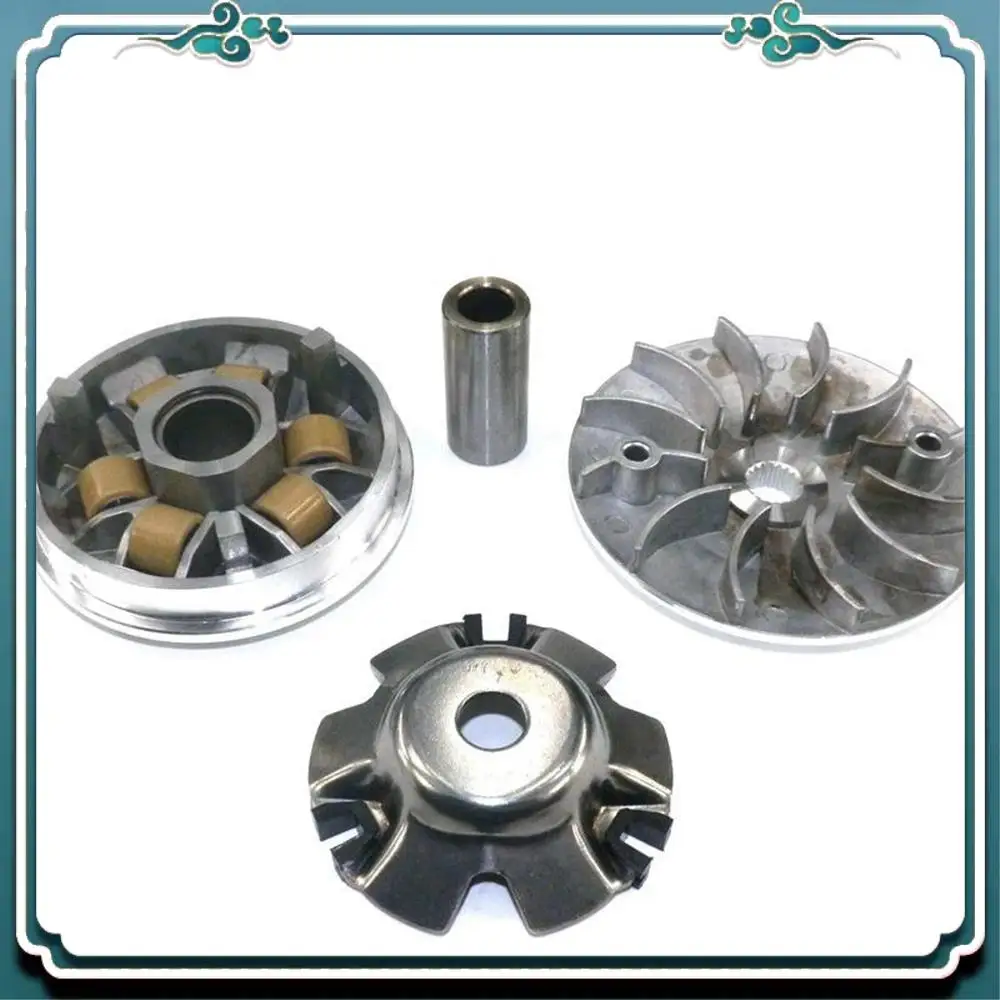 

ABTU-Motorcycle Engine Clutch Transmission Kit Front Belt For GY6 125Cc 150Cc Scooter Motorcycle ATV GO KART