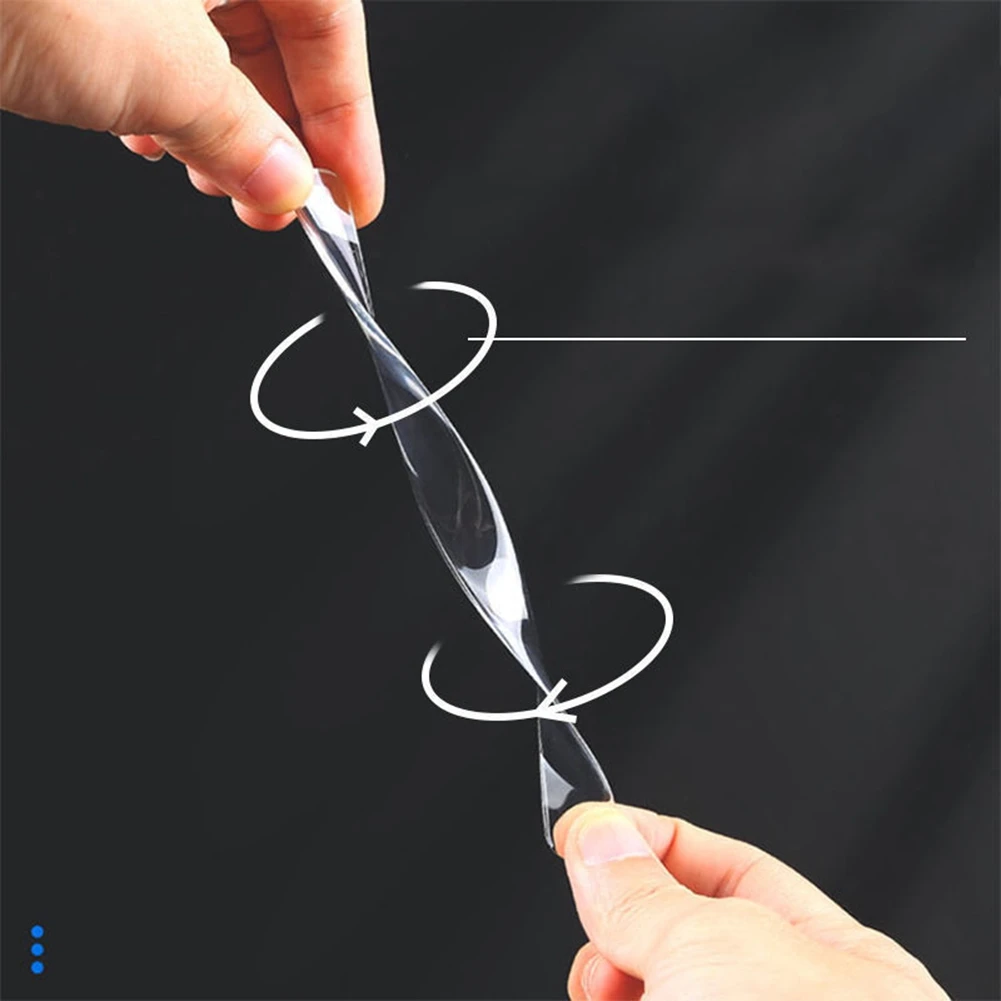 ABKS-50Pcs 자동차 도어 핸들 보호대 스티커 PVC 범퍼 스트립 자동차 전문