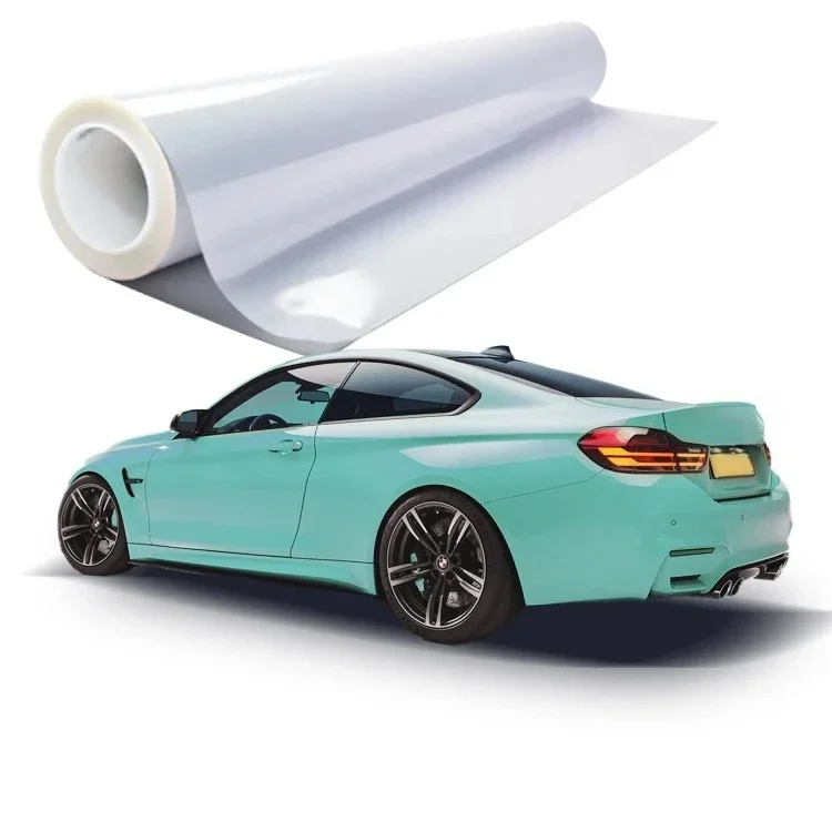 Custom Roll Car Wrap Stickers Paint Protection Film Self Healing Hydrophobic Polyurethane 7.5 Mil Anti Yellowing Car TPU PPF