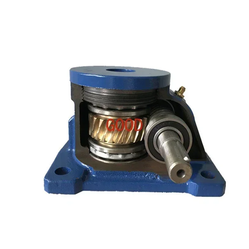 Handwheel Collar Cegar SWL1T/2.5T Hand-Cranking Worm Lifting Platform Screw Lift Reducer Leading Screw Lift for Industrial Use
