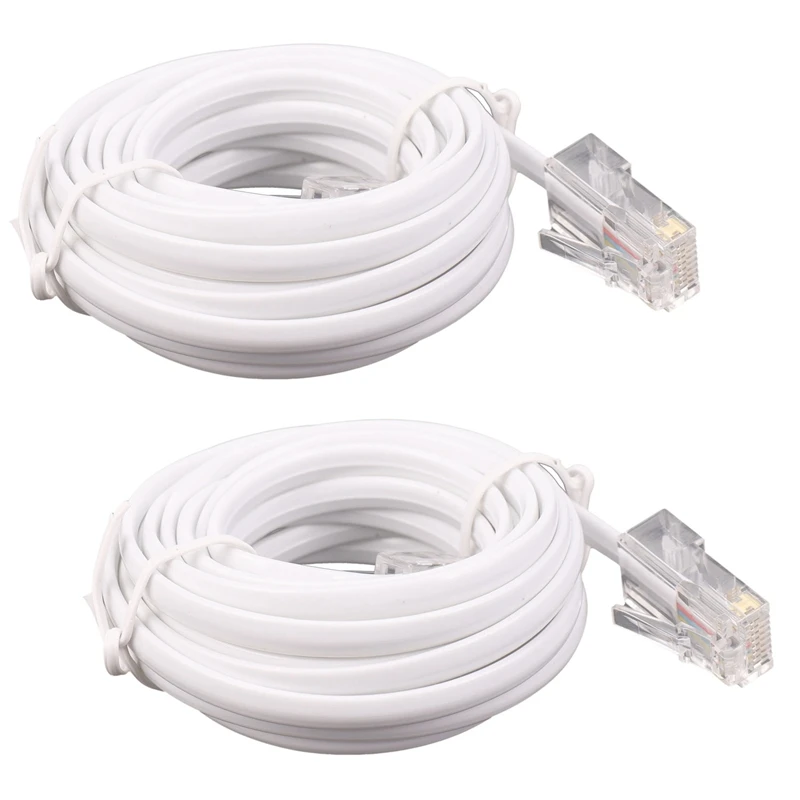 

2X RJ11 6P4C к RJ45 8P4C Модульный Телефонный интернет-Удлинитель 3 метра