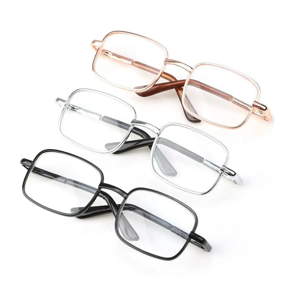 Metal Square Frame Glasses for Dolls, Photo Prop, Acessórios para Animais, Moda