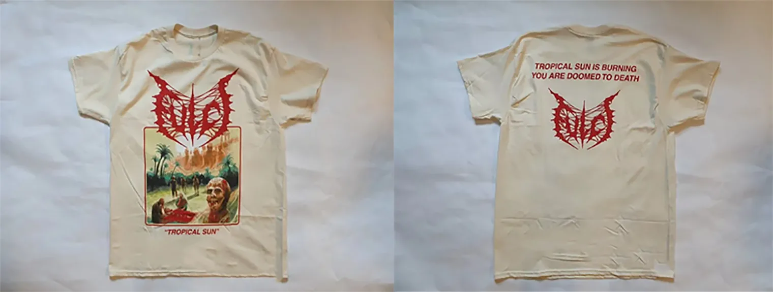 Fulci - Tropical Sun t shirt 2 side men and women S-5XL
