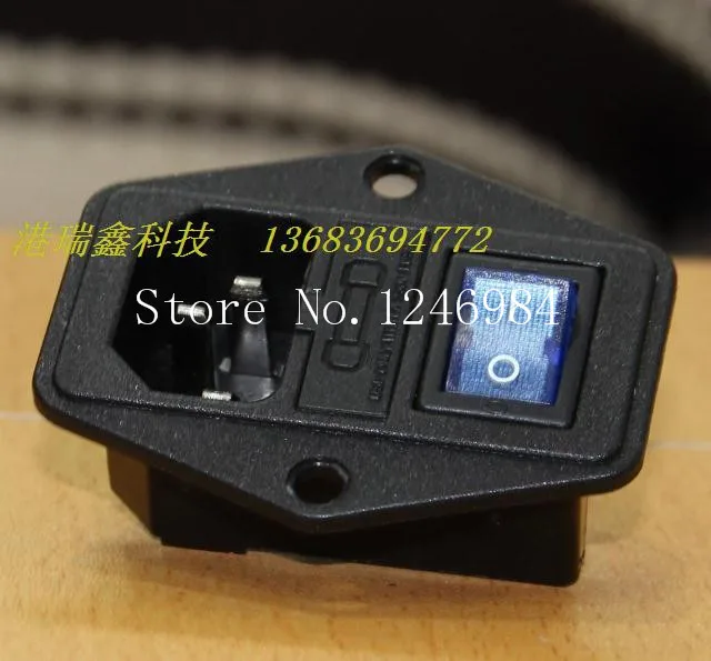 

[SA] JEC Розетка переменного тока с тройным треугольным синим ремнем безопасности JR-101-1FR--50 шт./лот