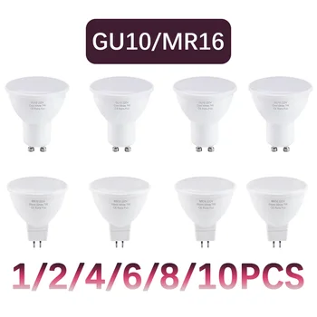 1/2/6/10szt LED Spot Light GU10 LED Bulb 12W 9W 6W 3WLED Lamp 220V Spotlight MR16 7W Lampada GU5.3 Corn Light Bulb gu 10 Ampoule