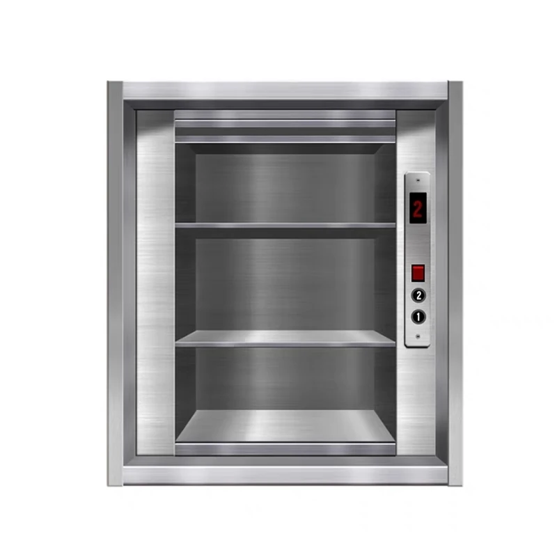 مصعد توصيل الطعام من النوع الجر 3-8 م مناسب لتخصيص المصاعد الصغيرة المغلقة لمطعم الفندق والمطبخ