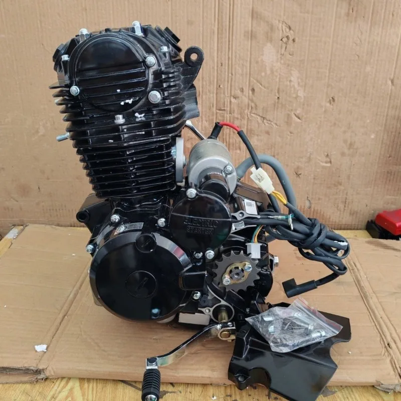 New two-wheeler 150cc motorcycle engine, five-speed air-cooled motorcycle head