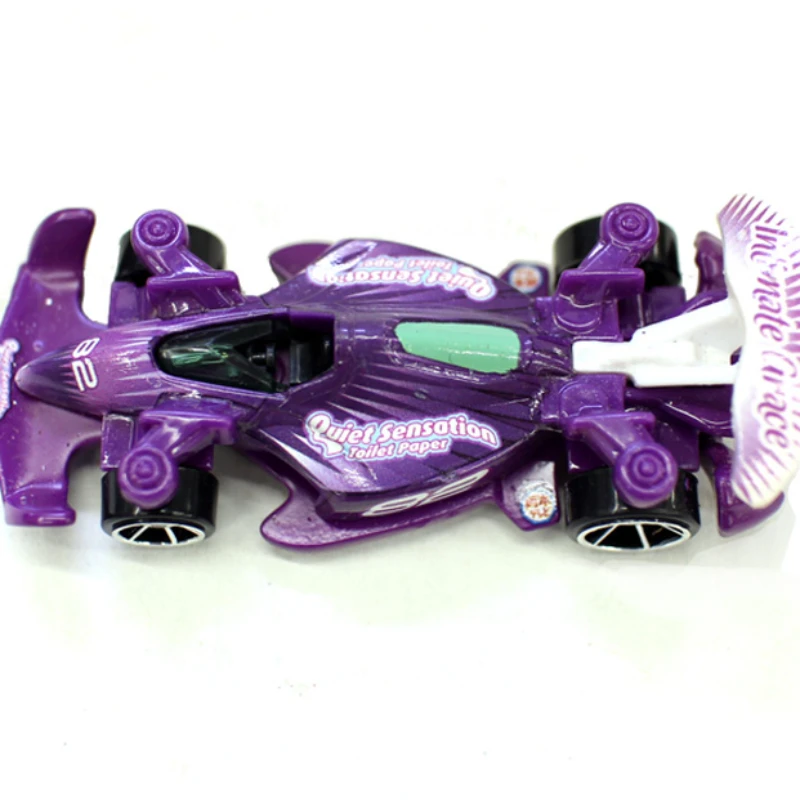 Alloy Vehicle F1 Zoomishi Speed Racer Race Car Model Toy 1/64 Sport Car Classic Vintage Nostalgia Collection Gifts