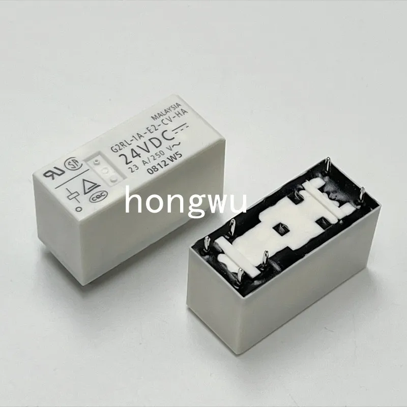 100% Original New 2PCS  G2RL-1A-E2-CV-HA-24VDC  relay  23A 6pins