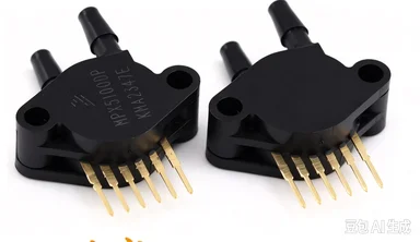 MPX5100DP SIP6 MPX5100 pressure sensor, 100kPa differential pressure, original 5100DP