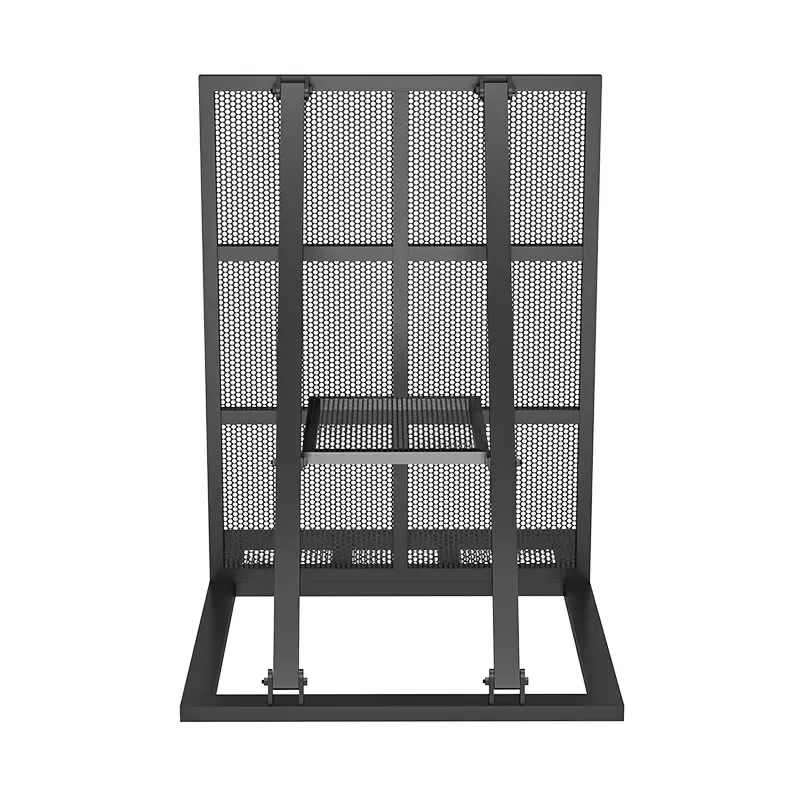 Detachable Portable Foldable Isolation Barrier Metal Frame Safety Guardrail Explosion-proof Fence