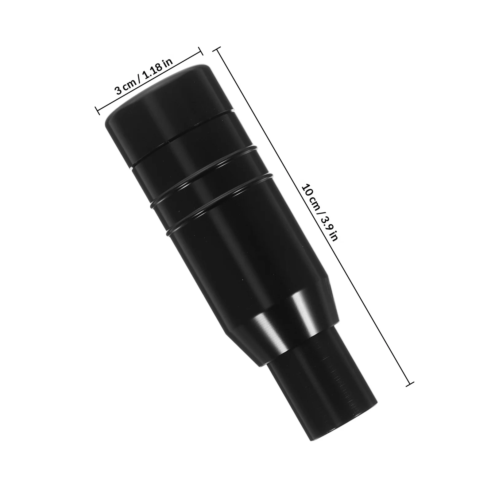 Funda Universal de Aleación de Aluminio para Palanca de Cambios de Coche, Diseño de Espiral, Fácil Instalación, Acabado Cromado