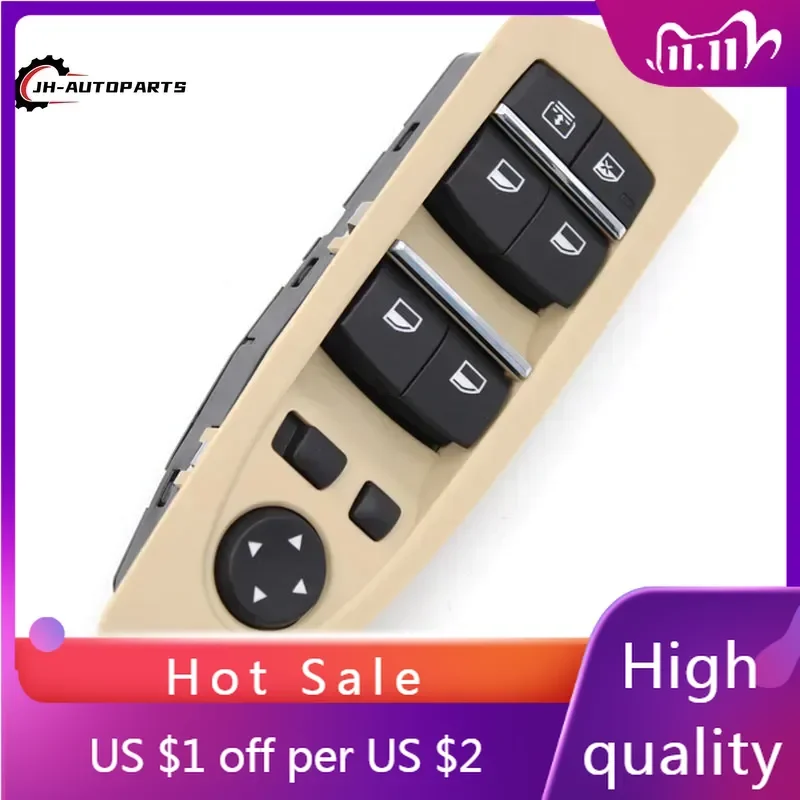Car Window Button New Master Electric Window Switch 61319241916 Power Window For BMW 730Li 740Li 750Li 760Li F02 F04 7 Series 2