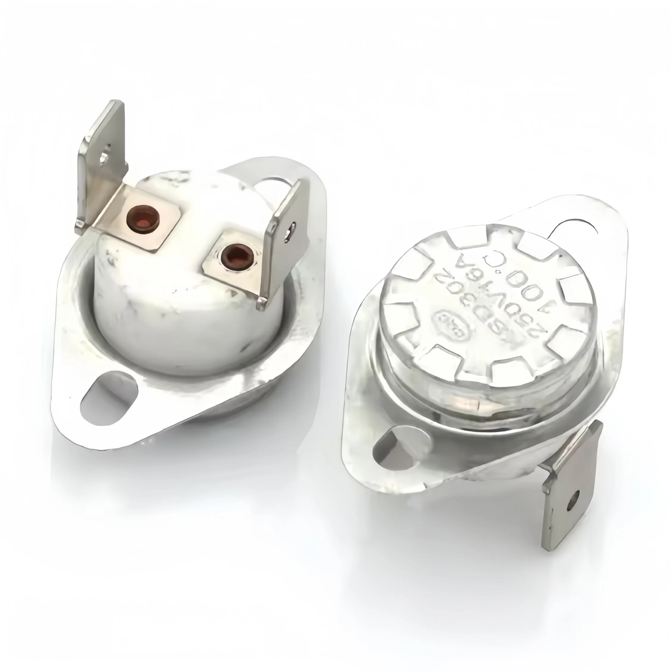 5Pcs KSD302 Ceramic Bimetal Thermostat 16A 250V Normally Closed / Open Temperature Switch For Heater Oven Water Heater