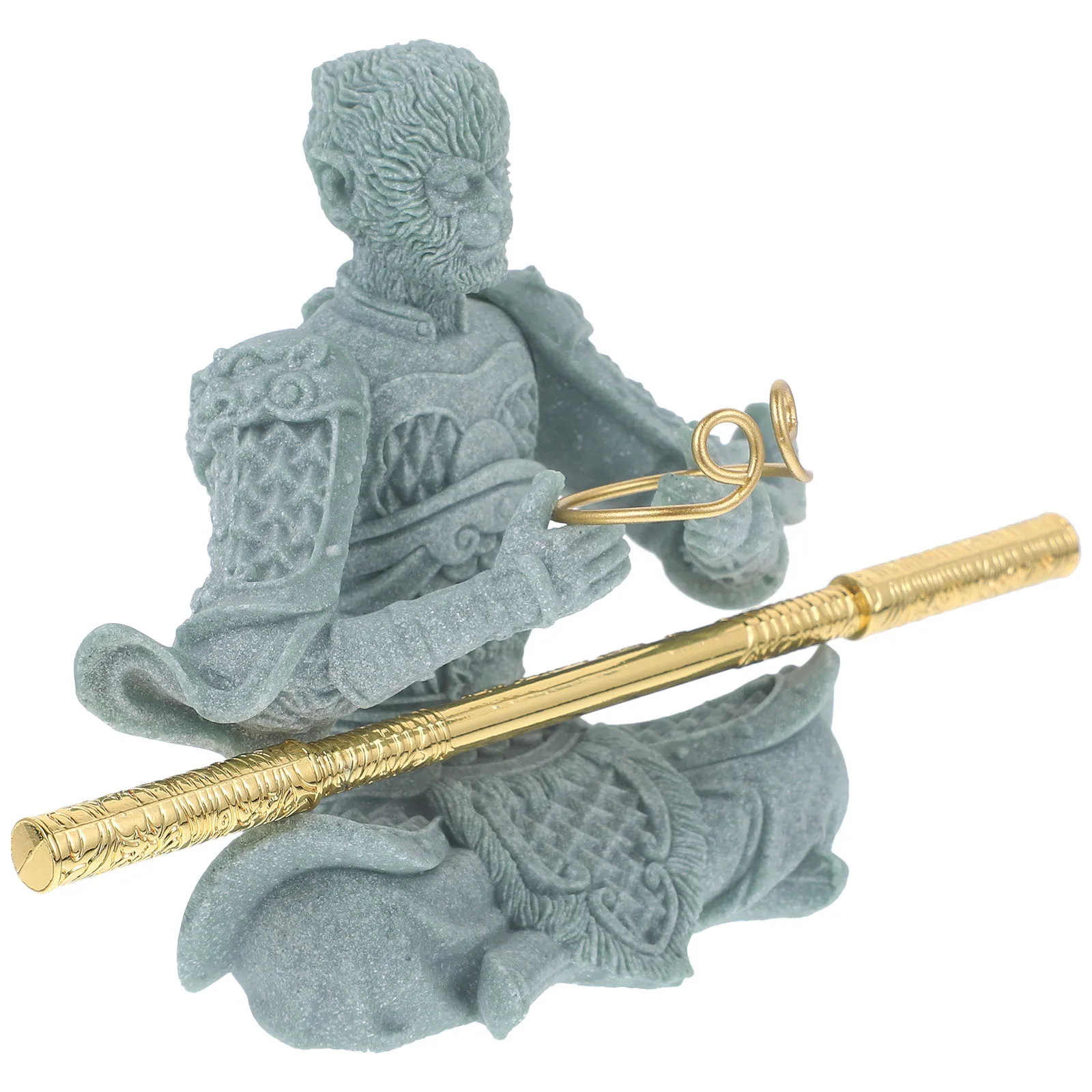 

Wukong Tea Pet Monkey Shaped Adornment Creative nament Desktop Decoration Office Home Supply Decorative Item Pet