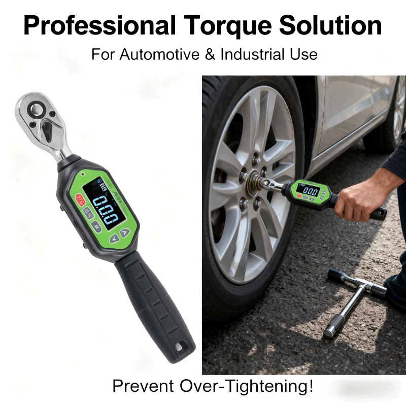 ALIYIQI Professional Adjustable Preset MINI Digital Torque Wrench  Torque Spanner  1/4