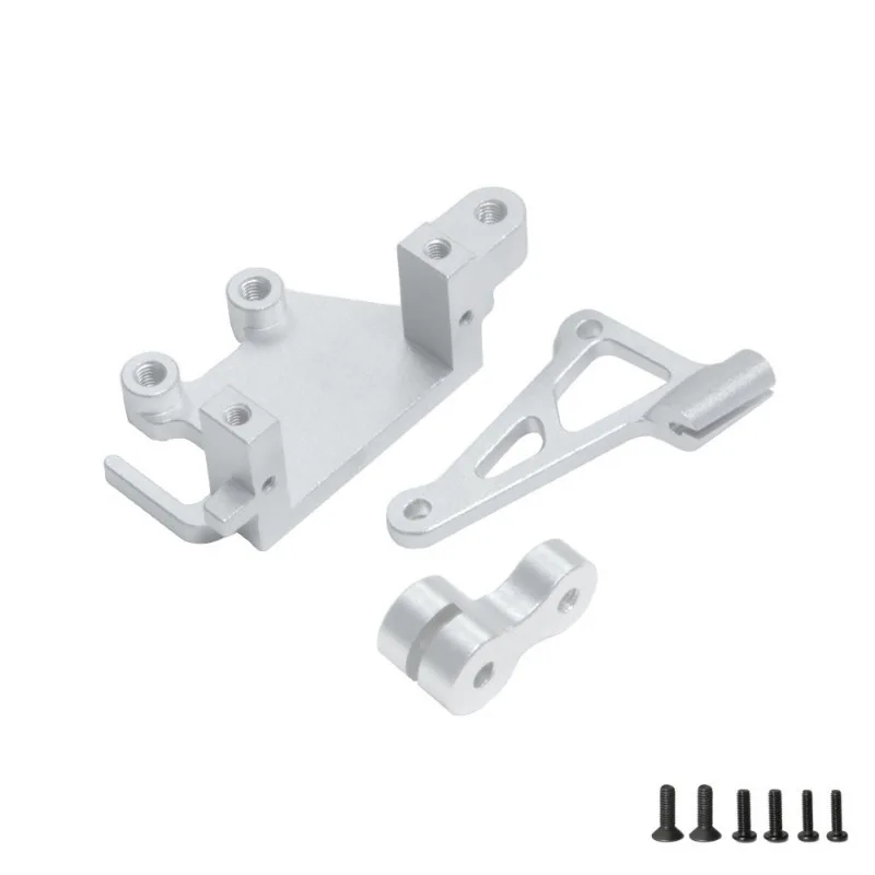 Alumínio Steering Gear Bracket para RC Losi 1/4, Promoto-MX, Motocicleta Elétrica, DIY Peças Upgrade, Peças Retrofit