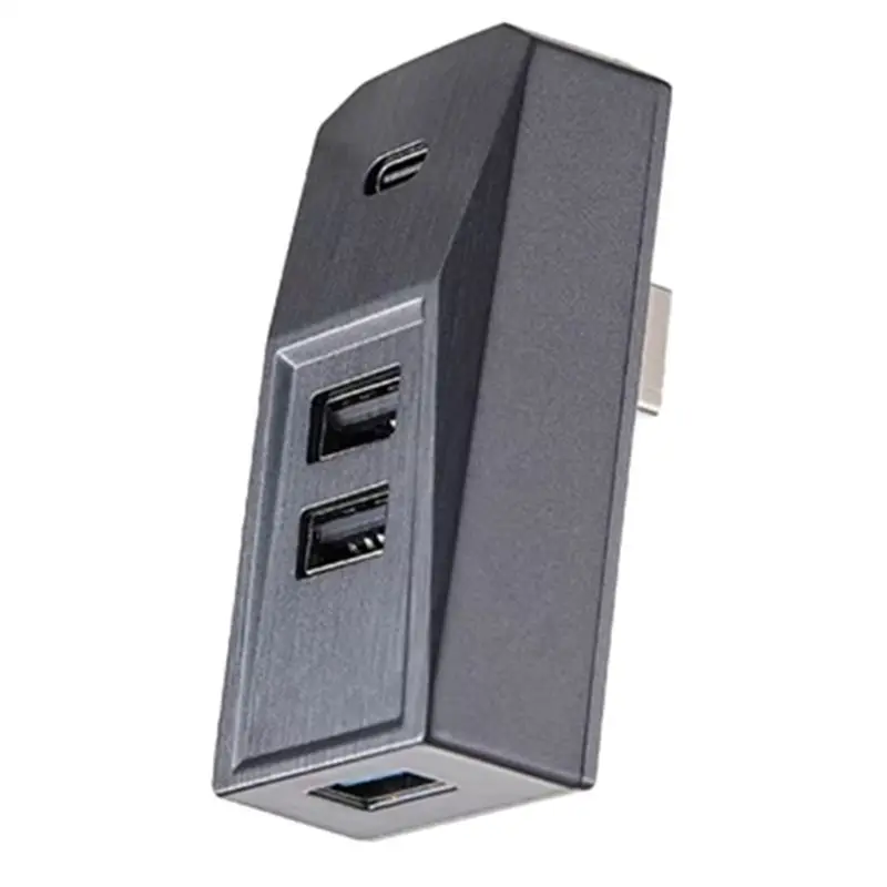 Durable-Juniper Glovebox USB Hub For Tesla 2025 Model Y Launch New Model 3 Highland Type-C Port Splitter Docking Station Data