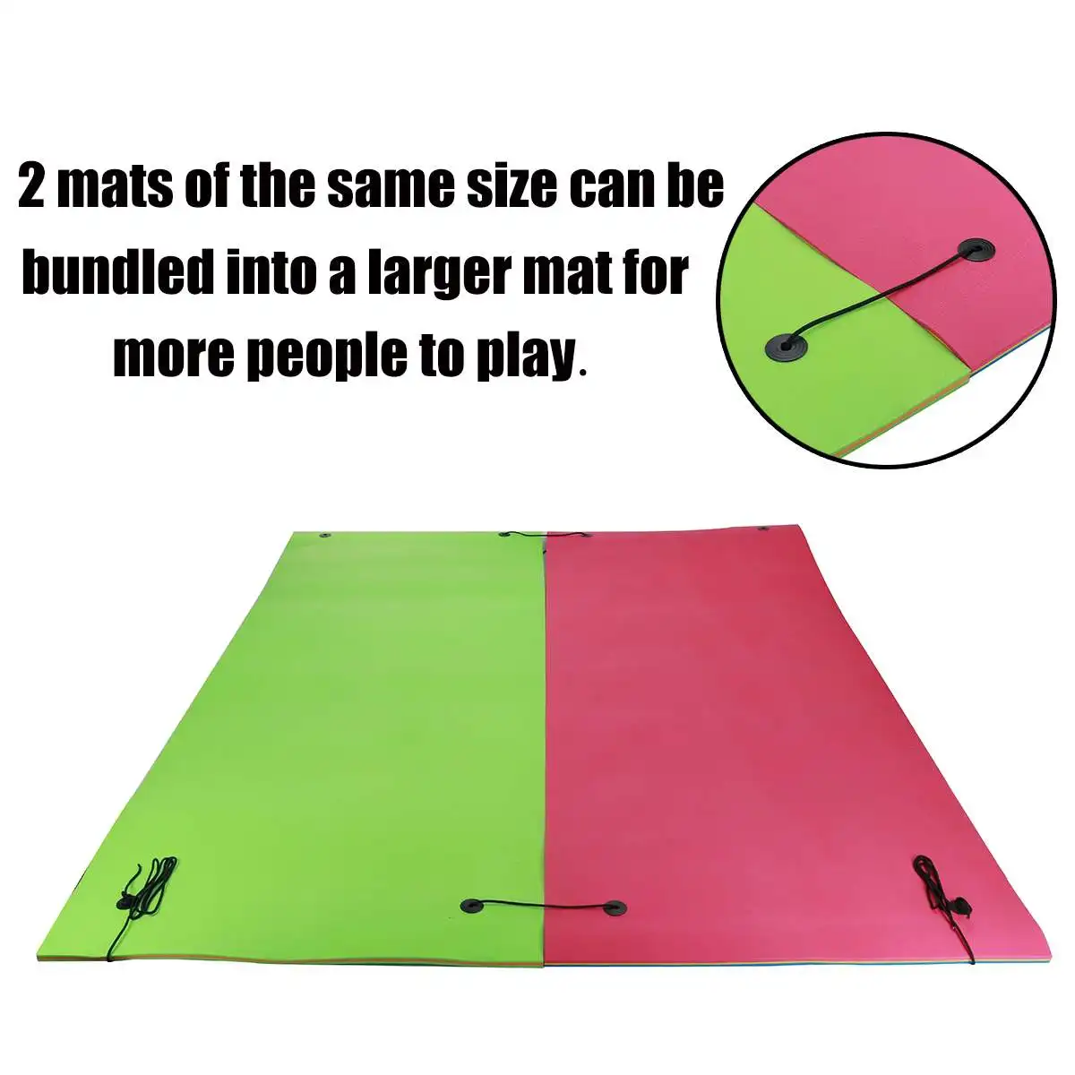 390CM*146CM Floating Pad Summer New Large Outdoor Tear-Resistant XPE Foam Swimming Pool Water Blanket Float Mat Bed