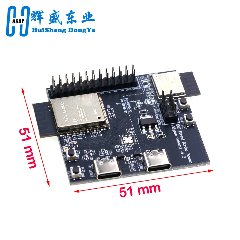 Płytka rozwojowa ESP Thread Border Router Zigbee Gateway z obsługą Ethernetu, moduł do scenariuszy zastosowań Matter. — zdjęcie produktu 2
