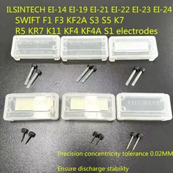 ILSINTECH SWIFT-F1 F3 KF2A S3 S5 K7 R5 KR7 K11 KF4 KF4A S1 fiber fusion splicer electrode EI14 EI-21 22 EI-23 19 EI-24 electrode