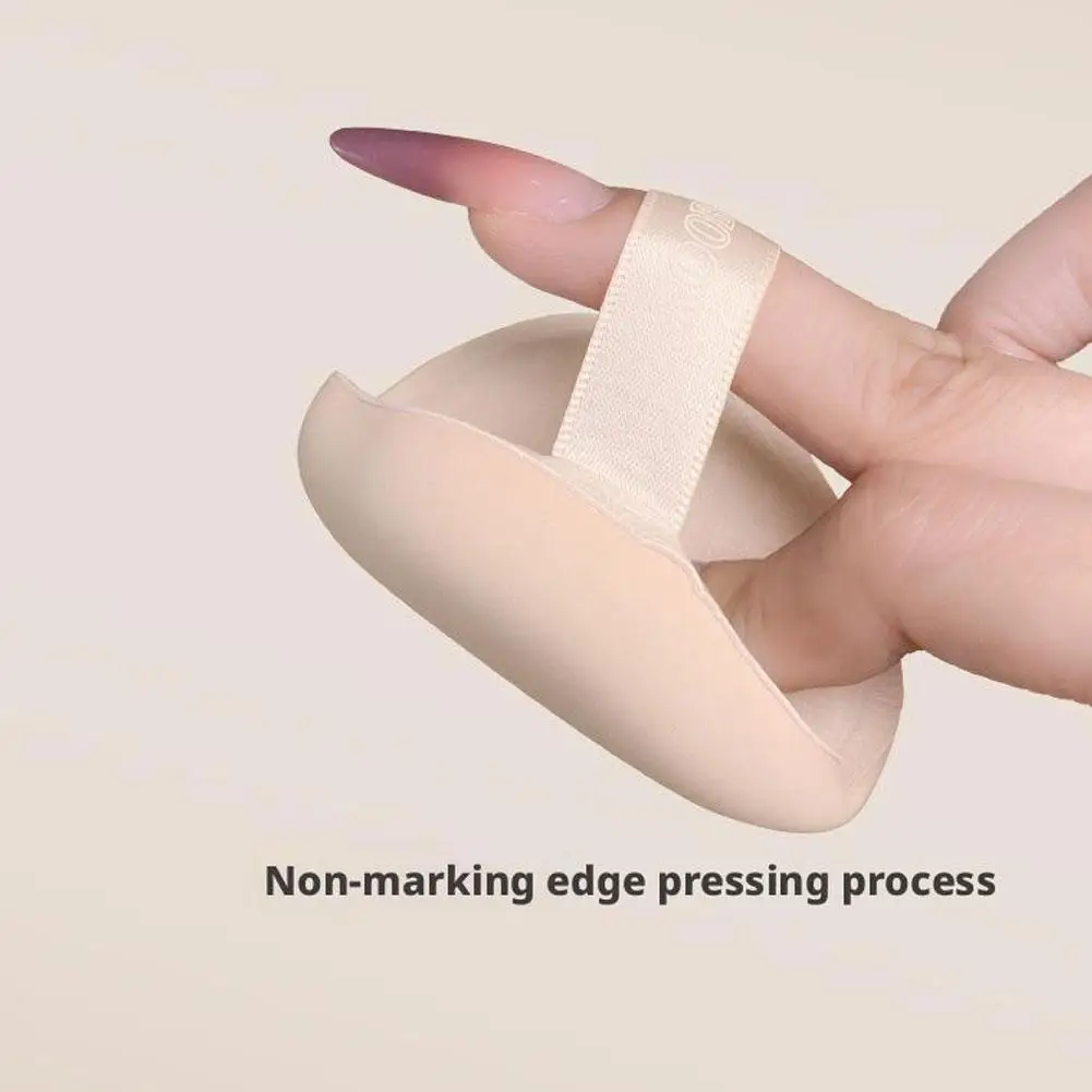 Éponge de mélangeur douce à coussin d'air, 1 pièce, fond de teint guimauve, éponge cosmétique, utilisation humide/sèche, applicateur de maquillage à haute élasticité