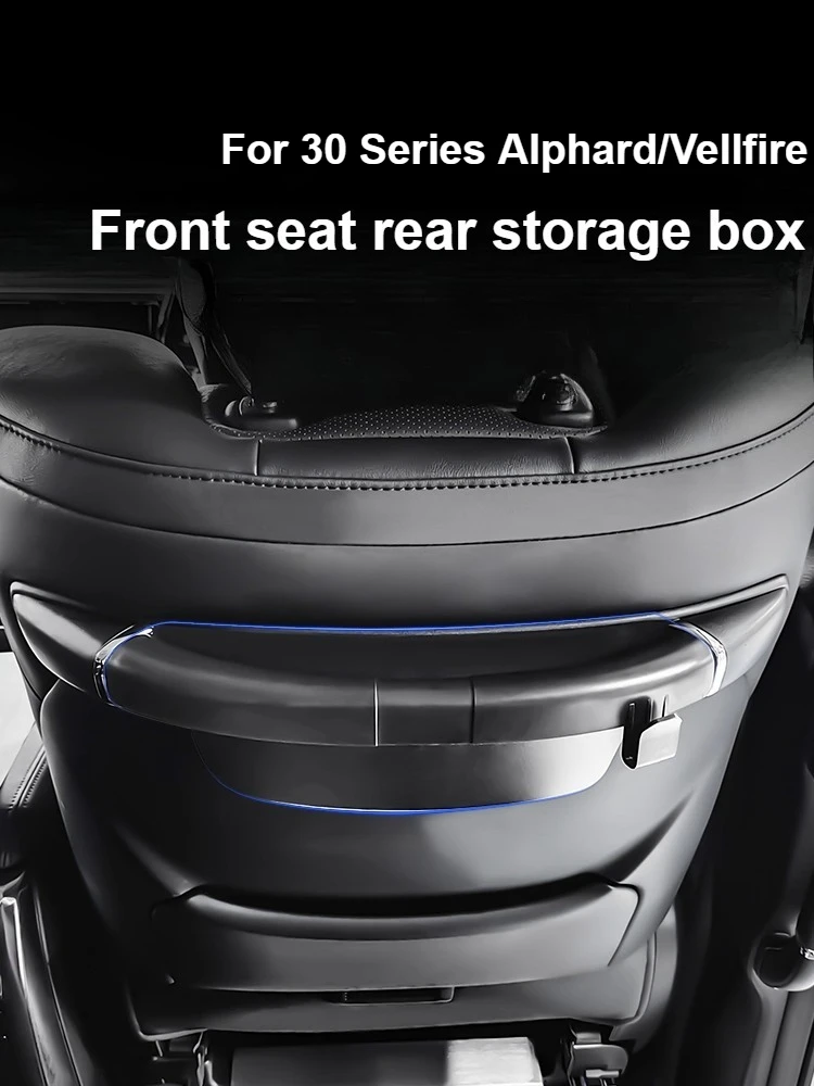 

For Toyota 30 Series Alphard/Vellfire Front Seat Back Storage Box Armrest Handle Modification Accessory