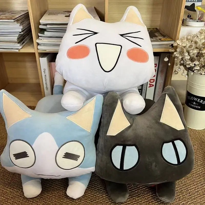 Плюшевая игрушка-подушка Toro Cat, мультяшная кошка Иноуэ, мягкая плюшевая подушка-игрушка, пушистая кукла для сна, подушка для объятий, декор для дома, рождественские подарки