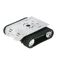Kit de chasis de tanque con orugas y motores con encoder para robótica