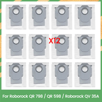 A66I Replacement Parts Dust Bag For Roborock QV 35A / QR 598 / QR 798 Vacuum Cleaner Parts 12PCS