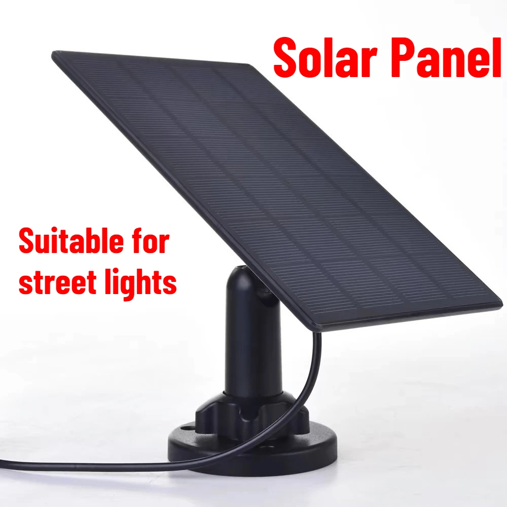 

Solar Panel for Security Camera 3W 6V Outdoor, Waterproof USB Charger for Wireless/Wired Doorbell Camera Solar Charger