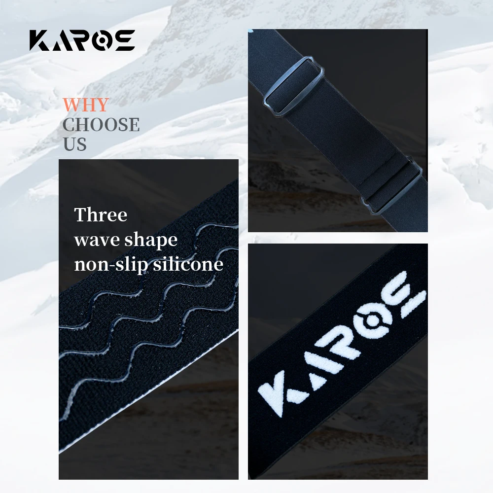 Karos Ski Goggles Double Layer Anti-fog Skiing Glasses UV400 Windproof Protection Snowboard Eyewear Men Women Winter Sports view 5