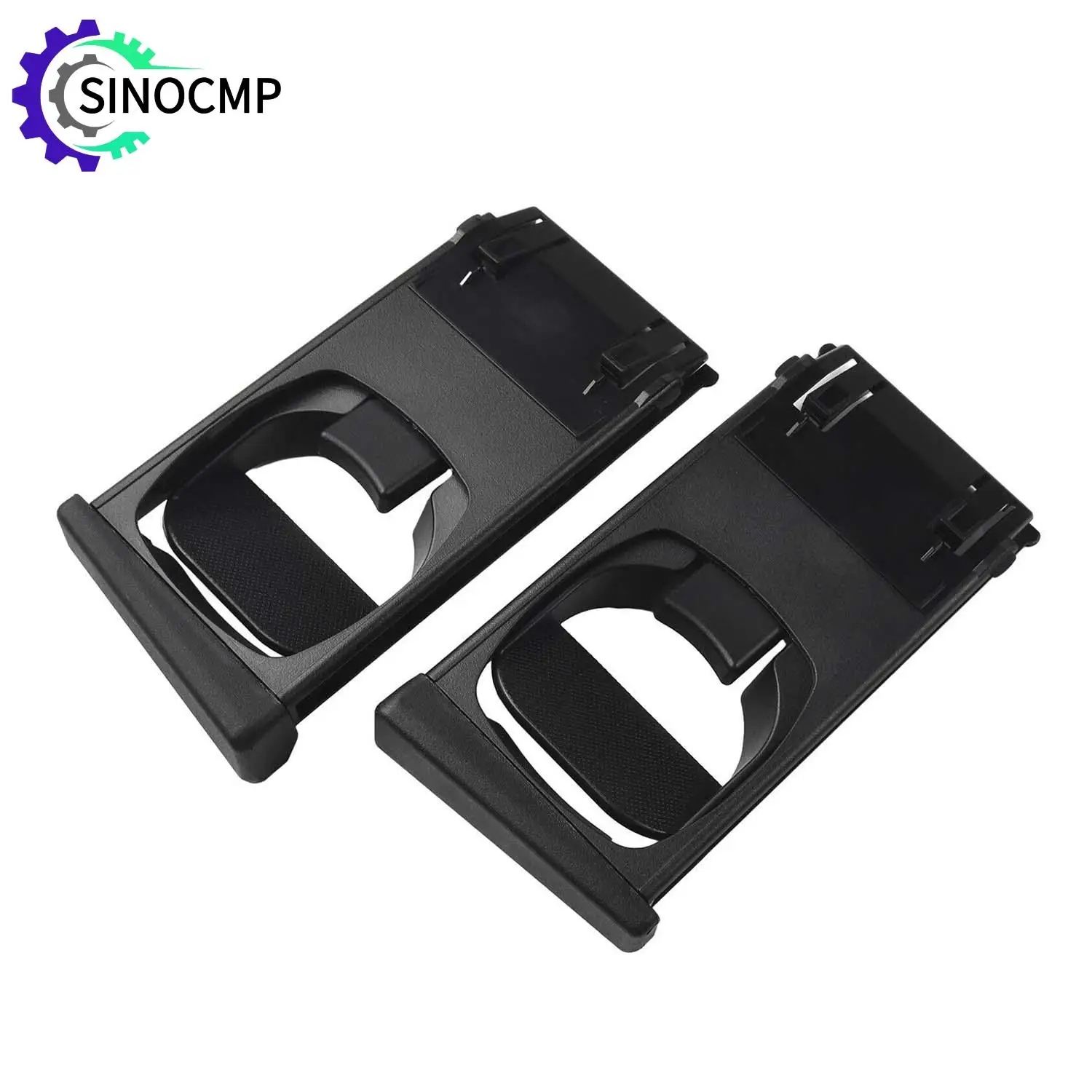 

2Pcs Cup Holder Correct Connector for Toyota Hilux Vigo SR Pickup Fortuner 2004-2015 55604-0K010 556040K010 Cup Holder Tray Assy
