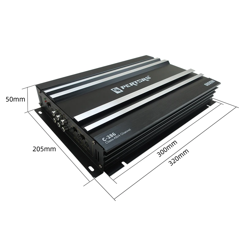 Car Audio  Amplifier  ,4channel  Amplifier    QPERTORS  C-286   Four Channel Amplifer 8800W ABclass