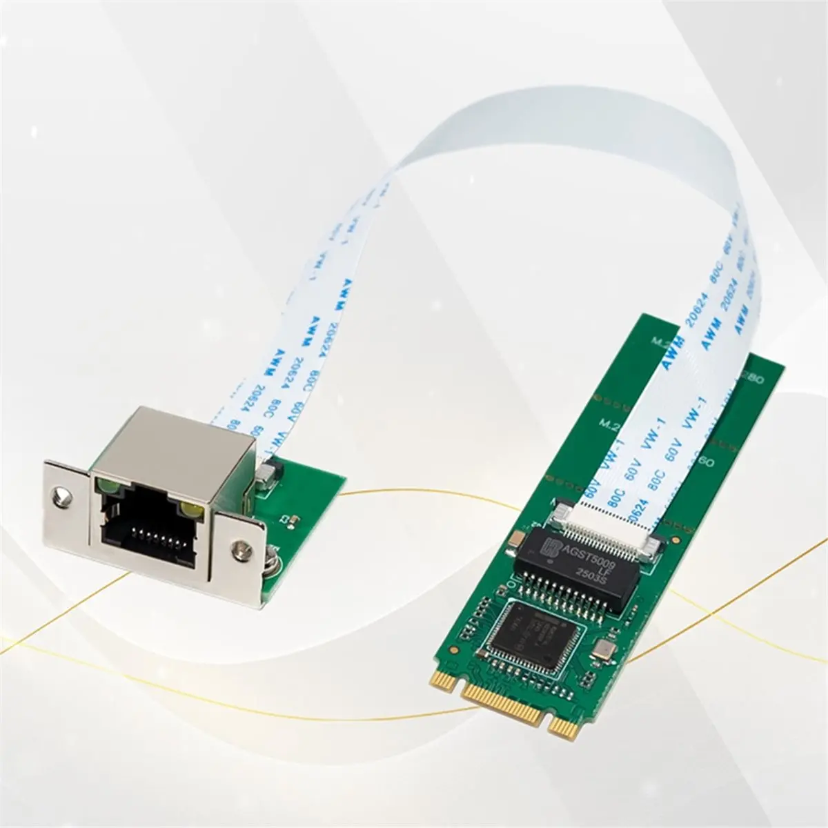NEW FACTORY~M.2 B+M 82574L Gigabit Ethernet Card 10/100/1000Mbps NIC Network Adapter for Computer PC
