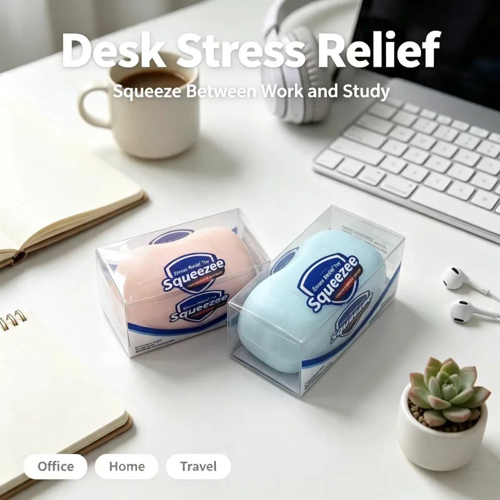 Slow Rebound Soft Soap Balls, Anti-Stress Toys, Anti-Stress Soap Balls, Filled Round Blocks, Adult Anti-Stress ASMR Toys, Gifts