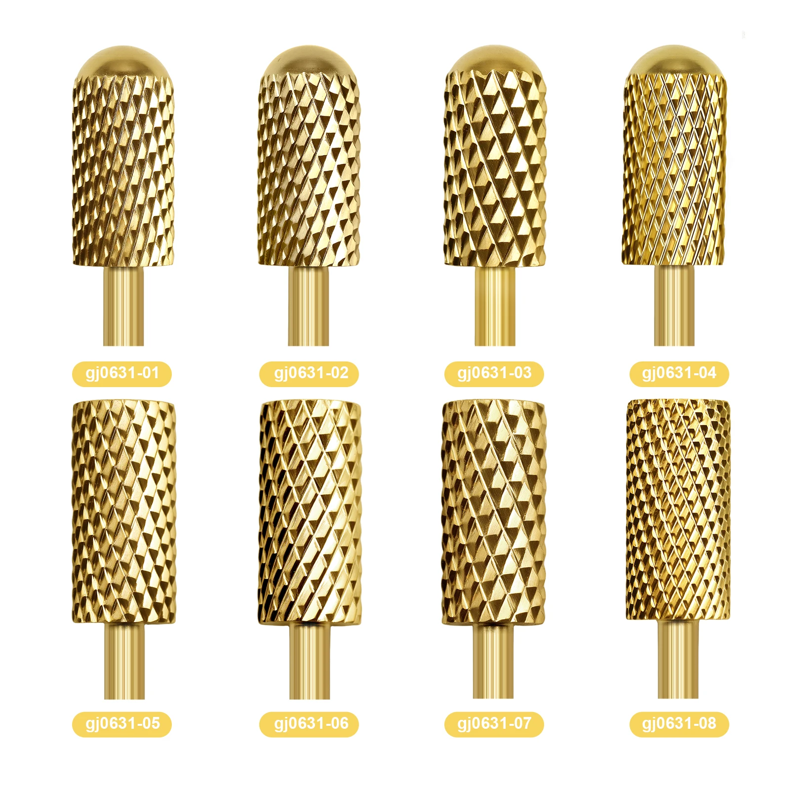 1 قطعة المهنية عالية الجودة التنغستن الصلب مسمار لقمة ثقب ماكينة الطحن الكهربائية ملحق تلميع القاطع مانيكير أداة