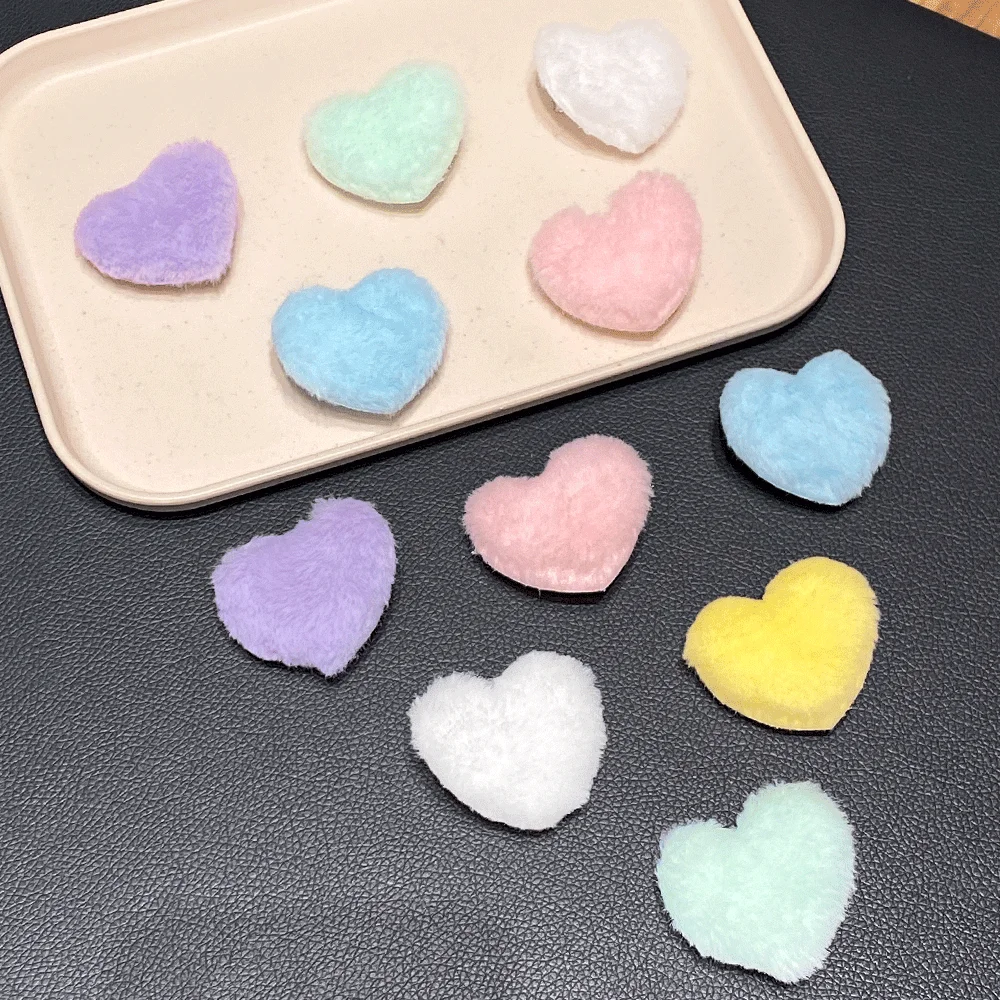 12 قطعة من مشابك الشعر على شكل قلب جميل بألوان متنوعة، إكسسوار لطيف للنساء، هدية مثالية سهلة المطابقة مع أي ملابس #3