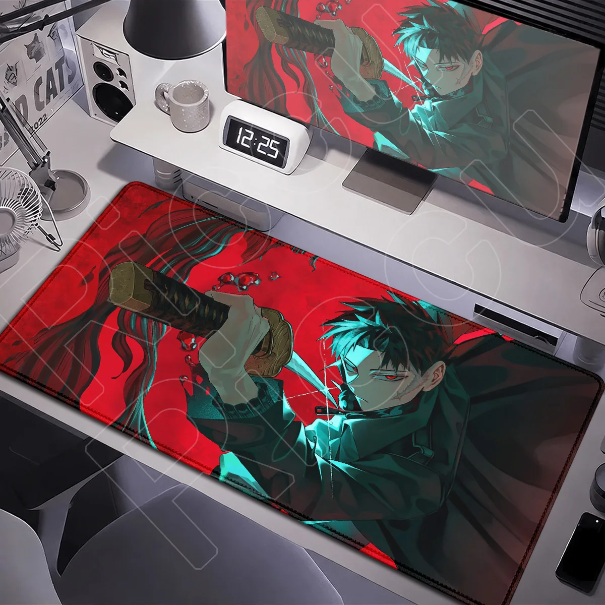 Laptop-Büro-Tastaturmatten Kagurabachi Chihiro Rokuhira Große Gaming-Mauspads Anime HD-Druck Büro-Gummi-Desktop-Mauspad – Detail 6