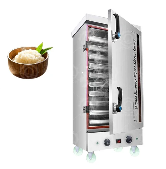 Vaporizador elétrico de aço inoxidável, restaurante comercial, equipamento de cozinha, máquina de cozinhar