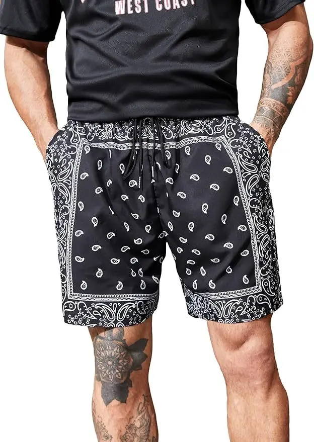 Nieuwe 3d Print Bandana Kleding Mode Mannen Vrouwen Shorts Plus Size S-7XL Streetwear Broek Cargo Shorts Heren Basketbal Zomer