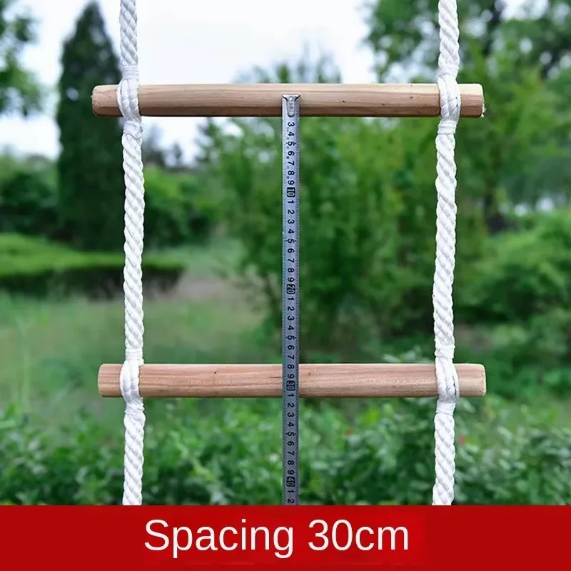 

5M Rope Ladder Fire Escape Children's Engineering Non-slip Soft Ladder Home Climbing Outdoor Climbing Dormitory Ladder
