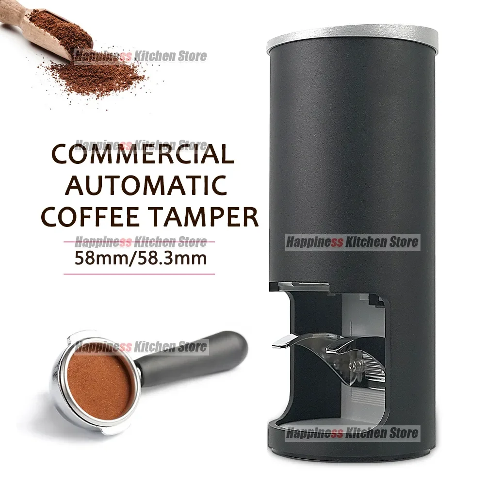 Tamper 58.3MM Electric 58MM Coffee Tamper Stainless Steel Automatic Tamper For Espresso Commercial Coffee Tools