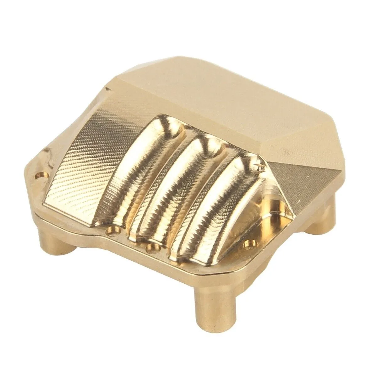 

LCX Racing 1/10 RC Crawler Brass AR44 Front Rear Axle Differential Cover for Axial SCX10 II Upgrades Parts Accessories